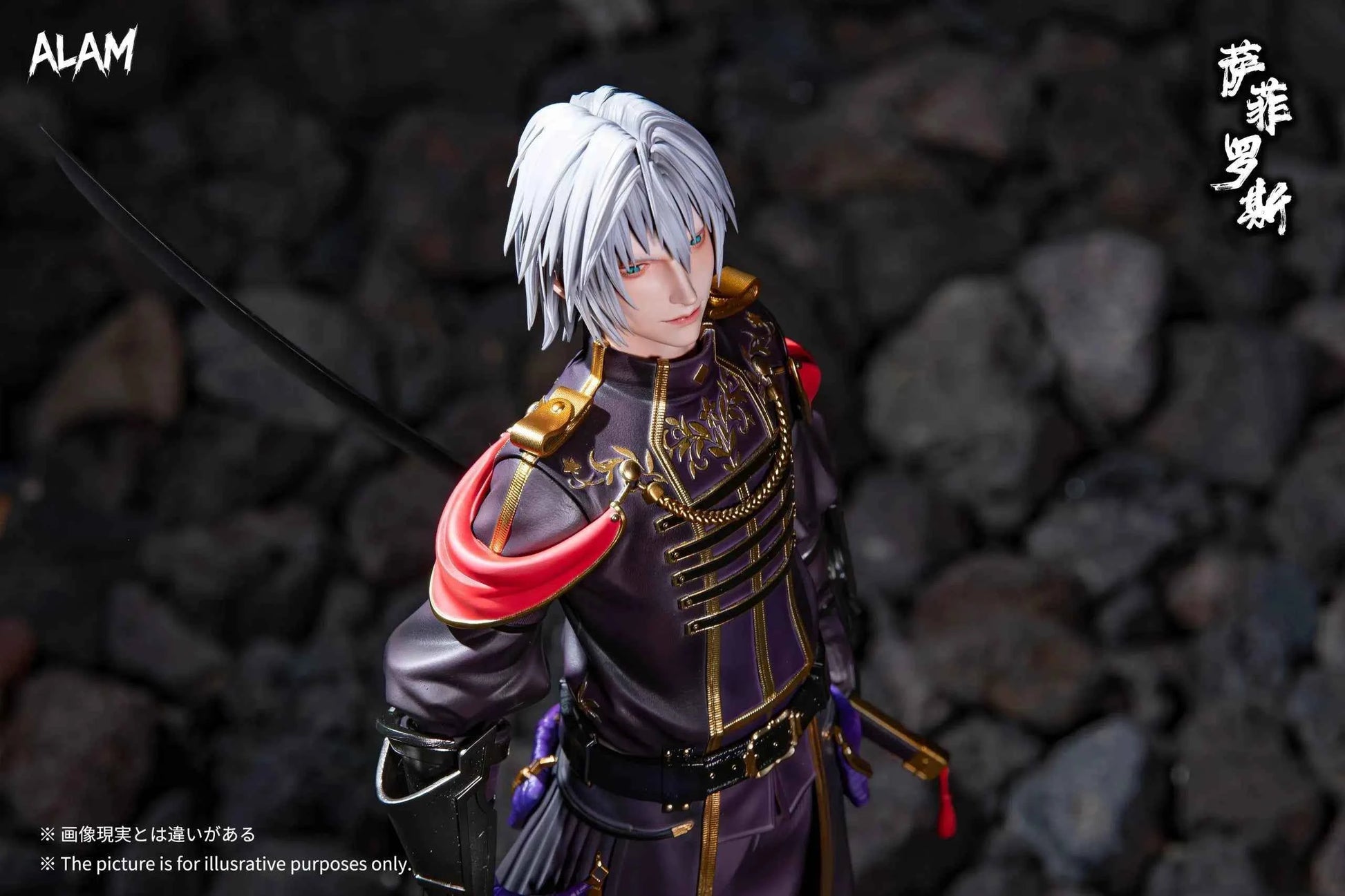 Final Fantasy Alam Studio Young Sephiroth Resin Statue