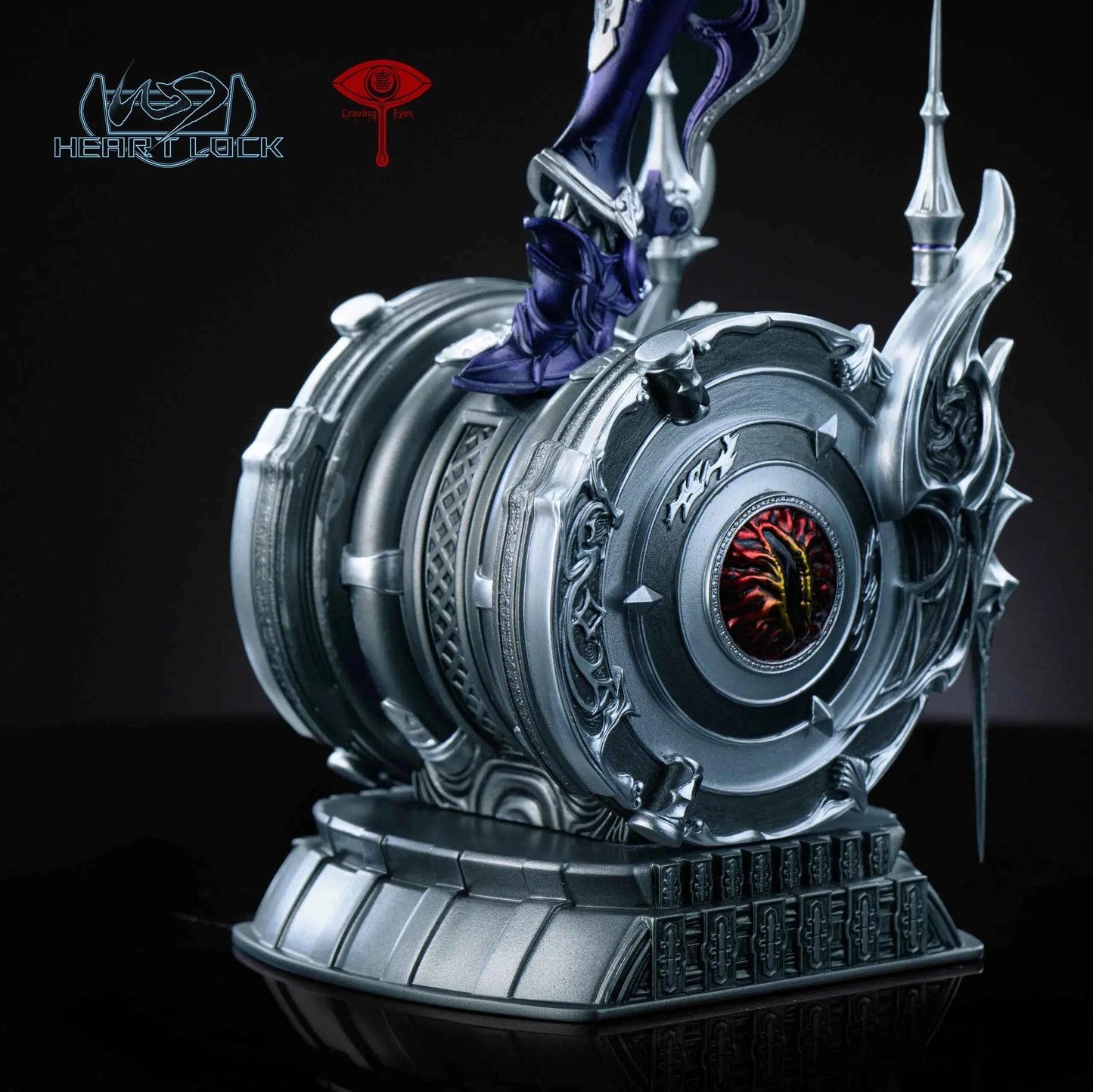 Final Fantasy Craving Eyes & Heart Lock Studio Azure Dragoon Estinien Resin Statue