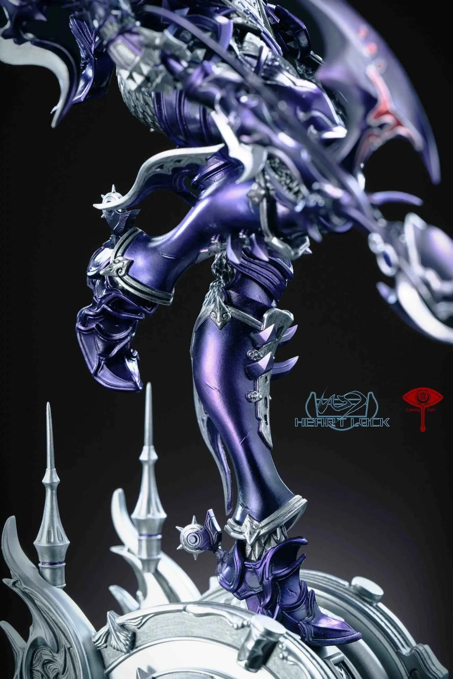 Final Fantasy Craving Eyes & Heart Lock Studio Azure Dragoon Estinien Resin Statue
