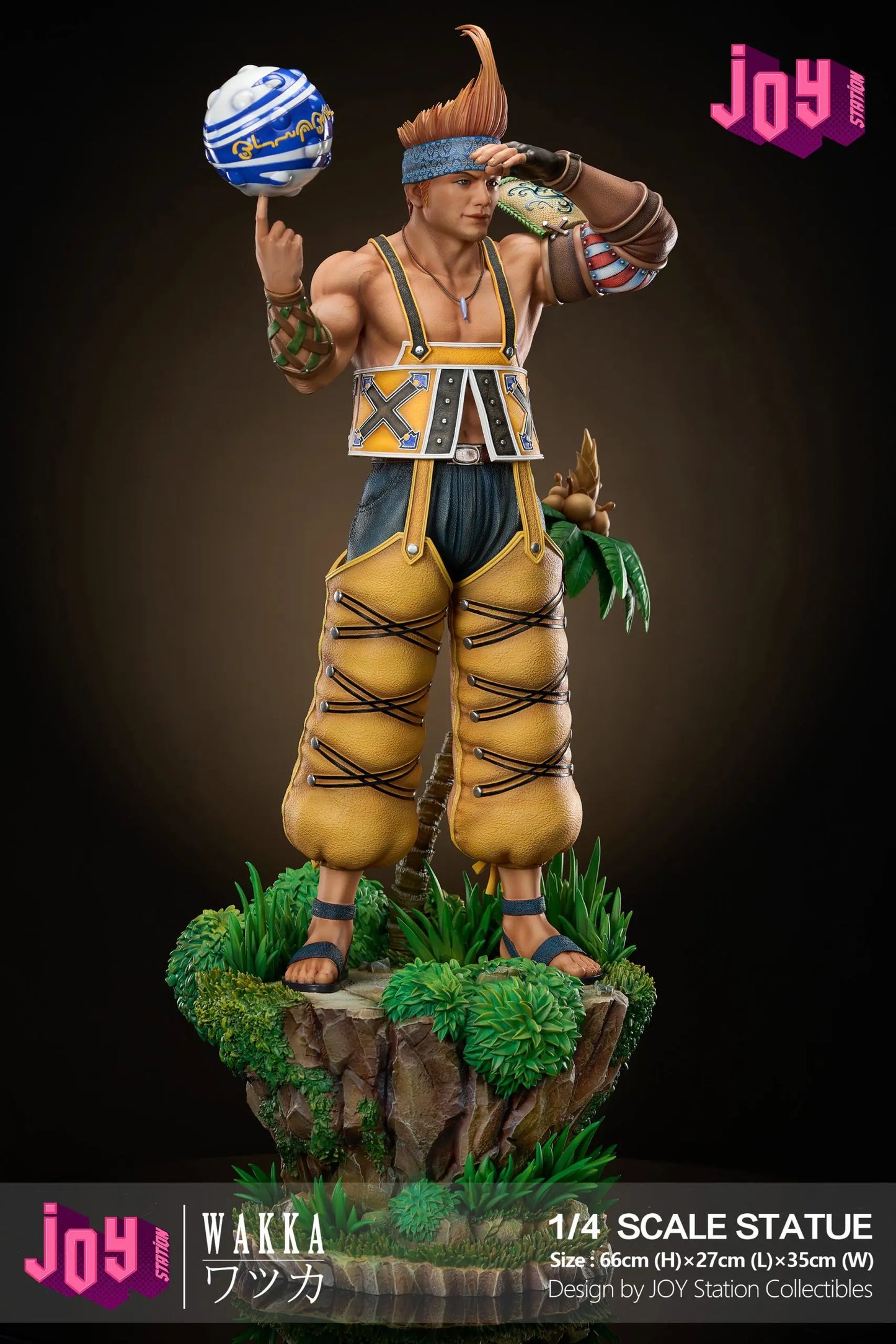 Final Fantasy Joy Station Studio FFX Wakka Resin Statue