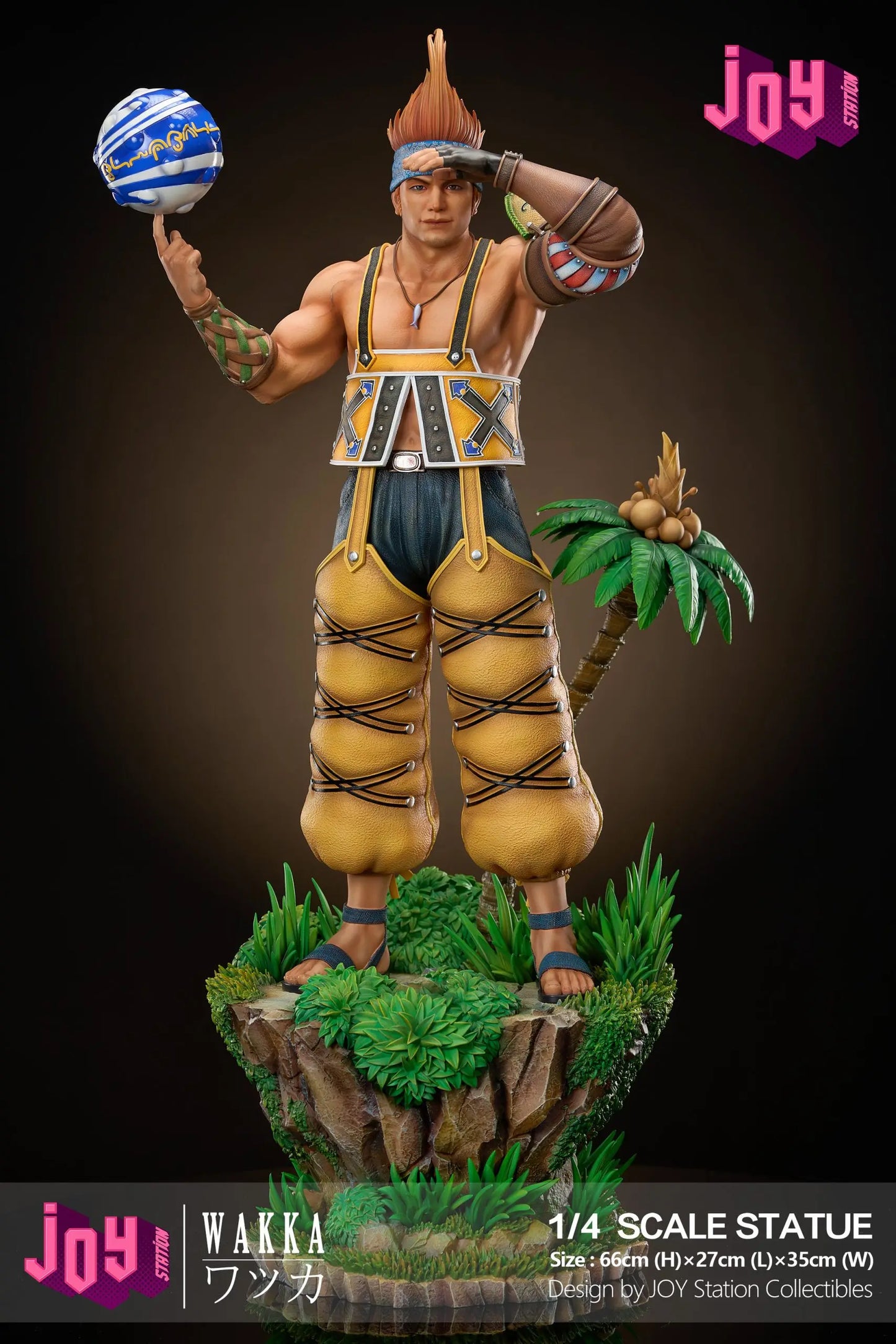 Final Fantasy Joy Station Studio FFX Wakka Resin Statue