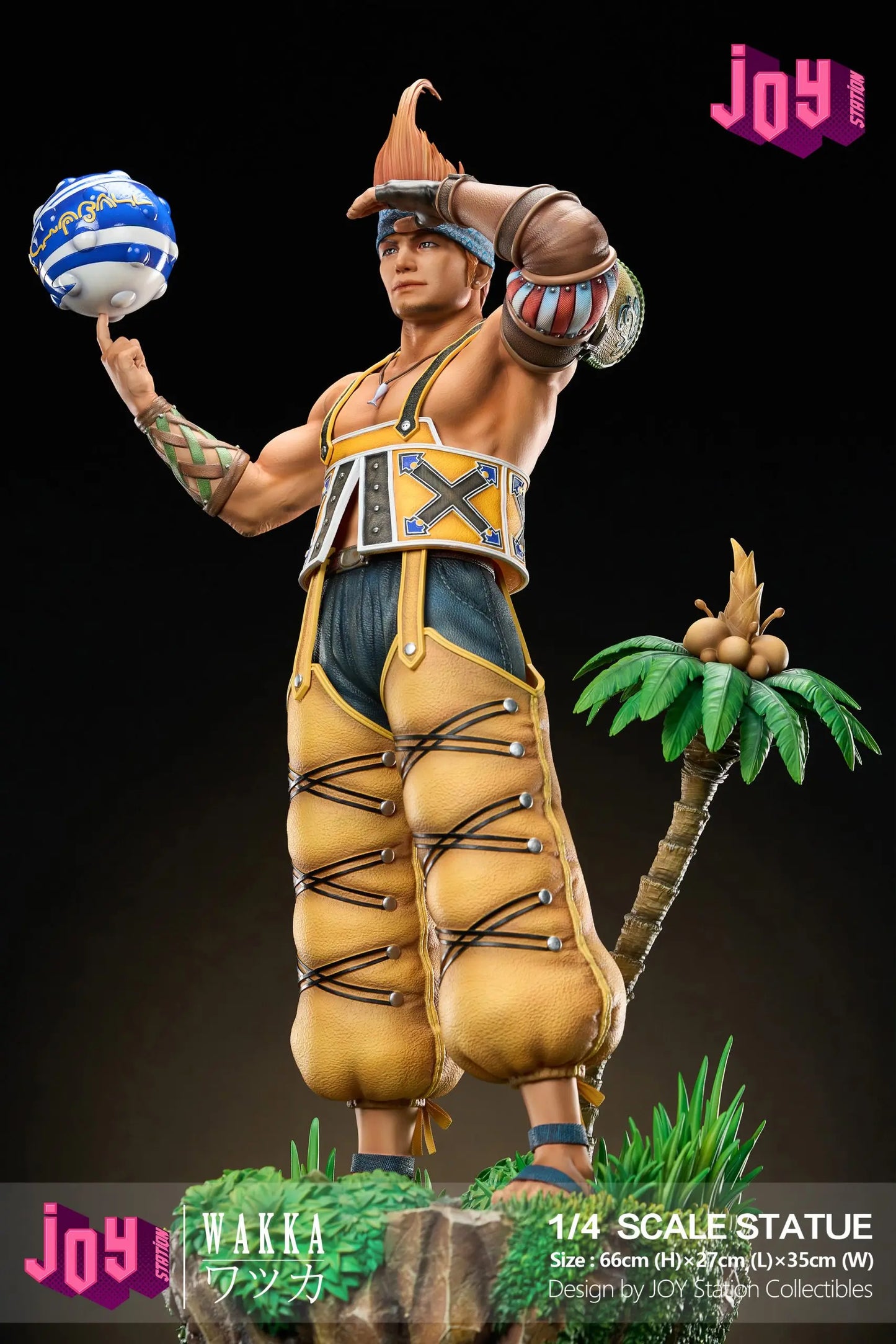 Final Fantasy Joy Station Studio FFX Wakka Resin Statue