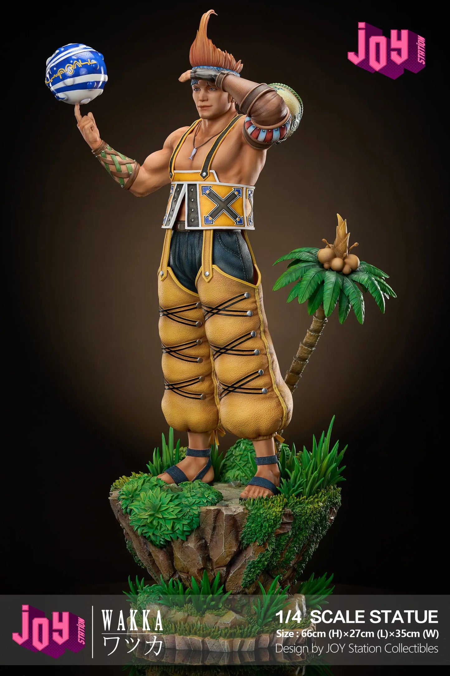 Final Fantasy Joy Station Studio FFX Wakka Resin Statue
