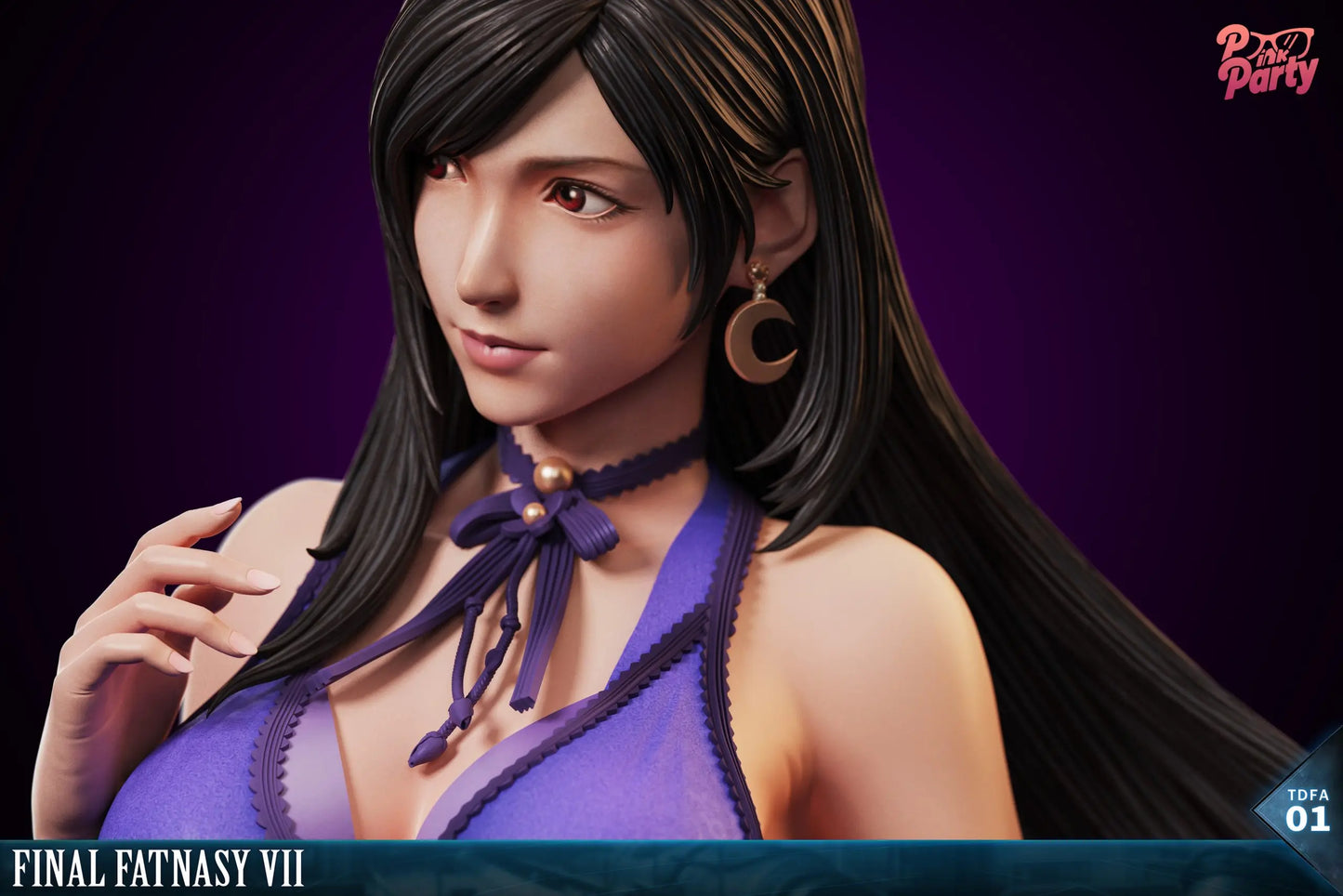 Final Fantasy Pinkparty Studio Tifa Lockhart Resin Statue