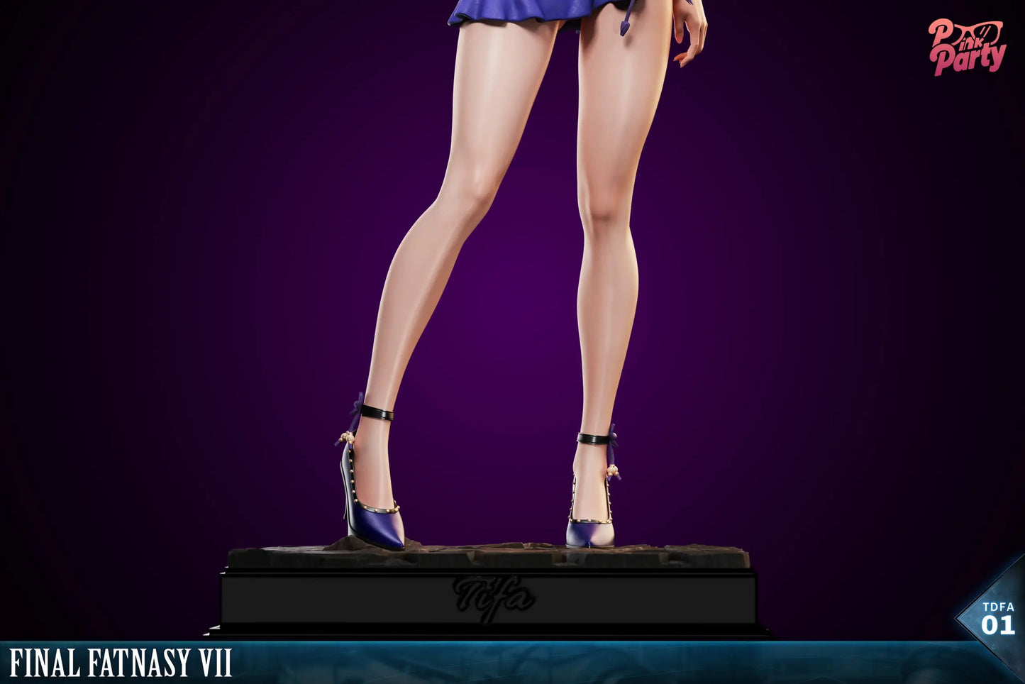 Final Fantasy Pinkparty Studio Tifa Lockhart Resin Statue
