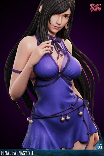 Final Fantasy Pinkparty Studio Tifa Lockhart Resin Statue