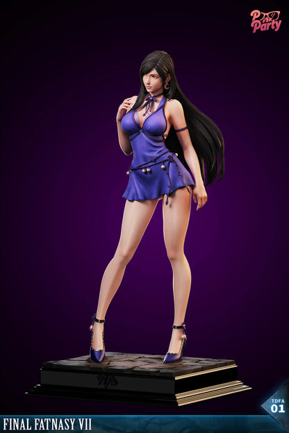 Final Fantasy Pinkparty Studio Tifa Lockhart Resin Statue