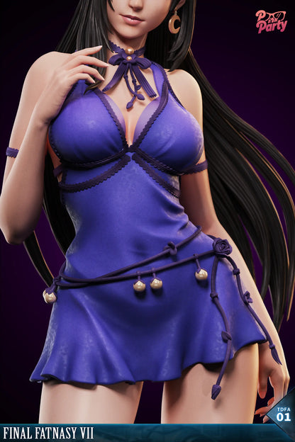 Final Fantasy Pinkparty Studio Tifa Lockhart Resin Statue