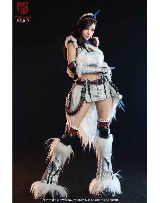 Final Fantasy STAR MAN Tifa Lockhart Fighting Goddess Kirin Set MS-017 1/6 Licensed Acton Figure