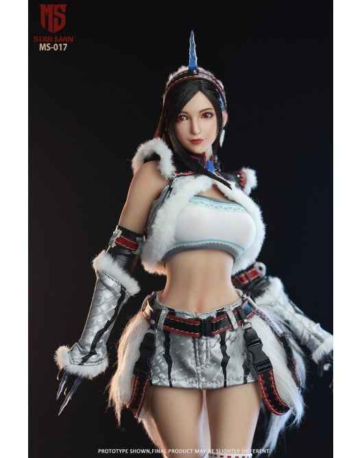 Final Fantasy STAR MAN Tifa Lockhart Fighting Goddess Kirin Set MS-017 1/6 Licensed Acton Figure