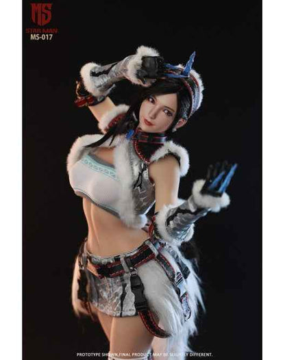 Final Fantasy STAR MAN Tifa Lockhart Fighting Goddess Kirin Set MS-017 1/6 Licensed Acton Figure