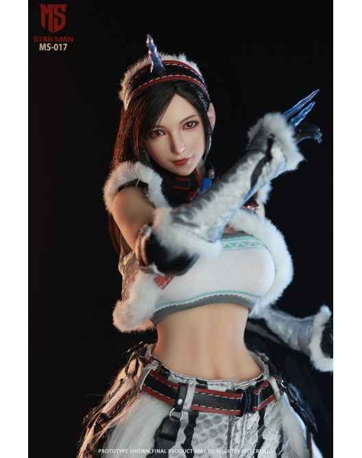 Final Fantasy STAR MAN Tifa Lockhart Fighting Goddess Kirin Set MS-017 1/6 Licensed Acton Figure