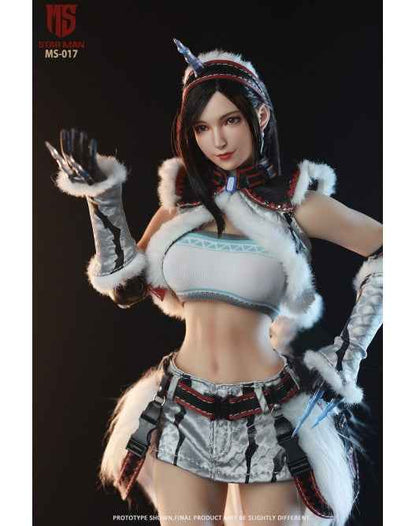 Final Fantasy STAR MAN Tifa Lockhart Fighting Goddess Kirin Set MS-017 1/6 Licensed Acton Figure