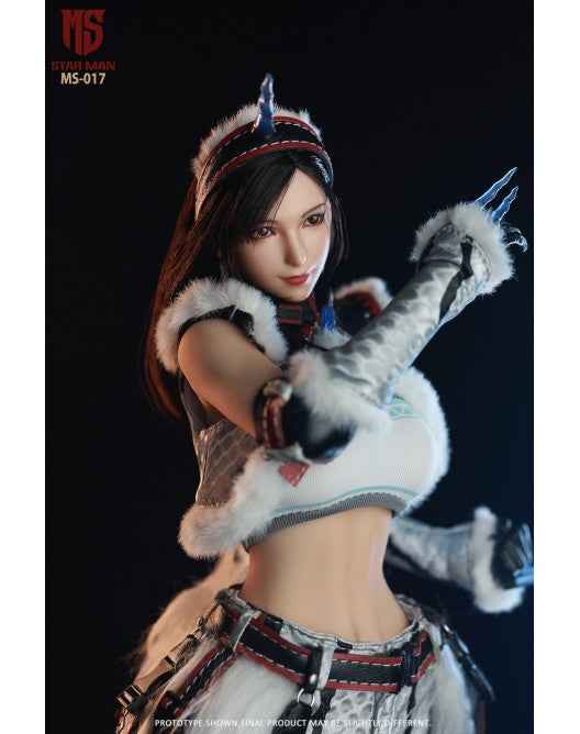 Final Fantasy STAR MAN Tifa Lockhart Fighting Goddess Kirin Set MS-017 1/6 Licensed Acton Figure