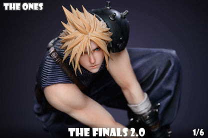 Final Fantasy TheOnes & FanArt Studio FF7 Cloud & Sephiroth Fate Battle 1/6 Resin Statue