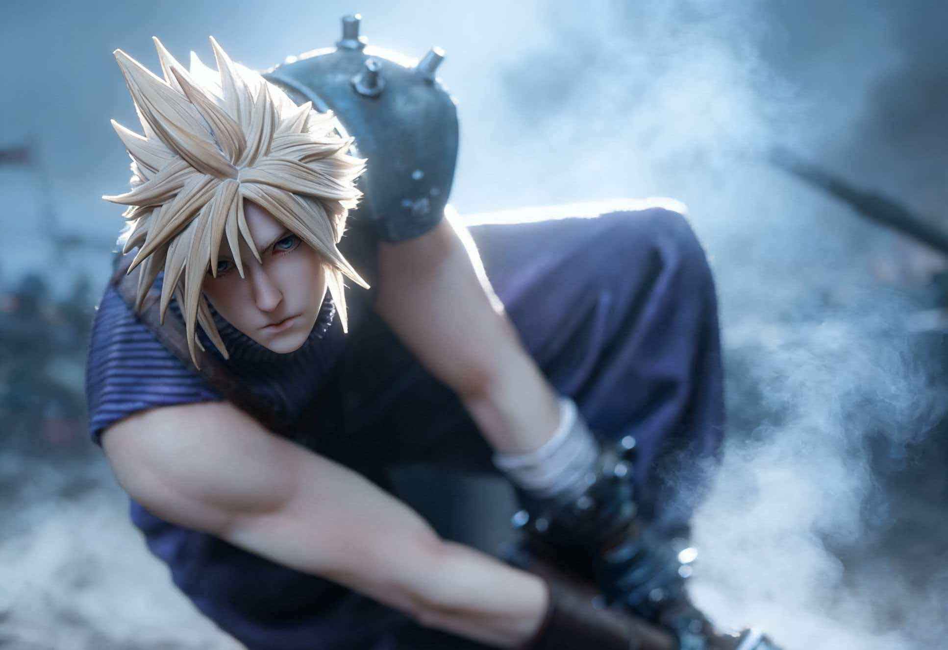 Final Fantasy TheOnes & FanArt Studio FF7 Cloud & Sephiroth Fate Battle 1/6 Resin Statue