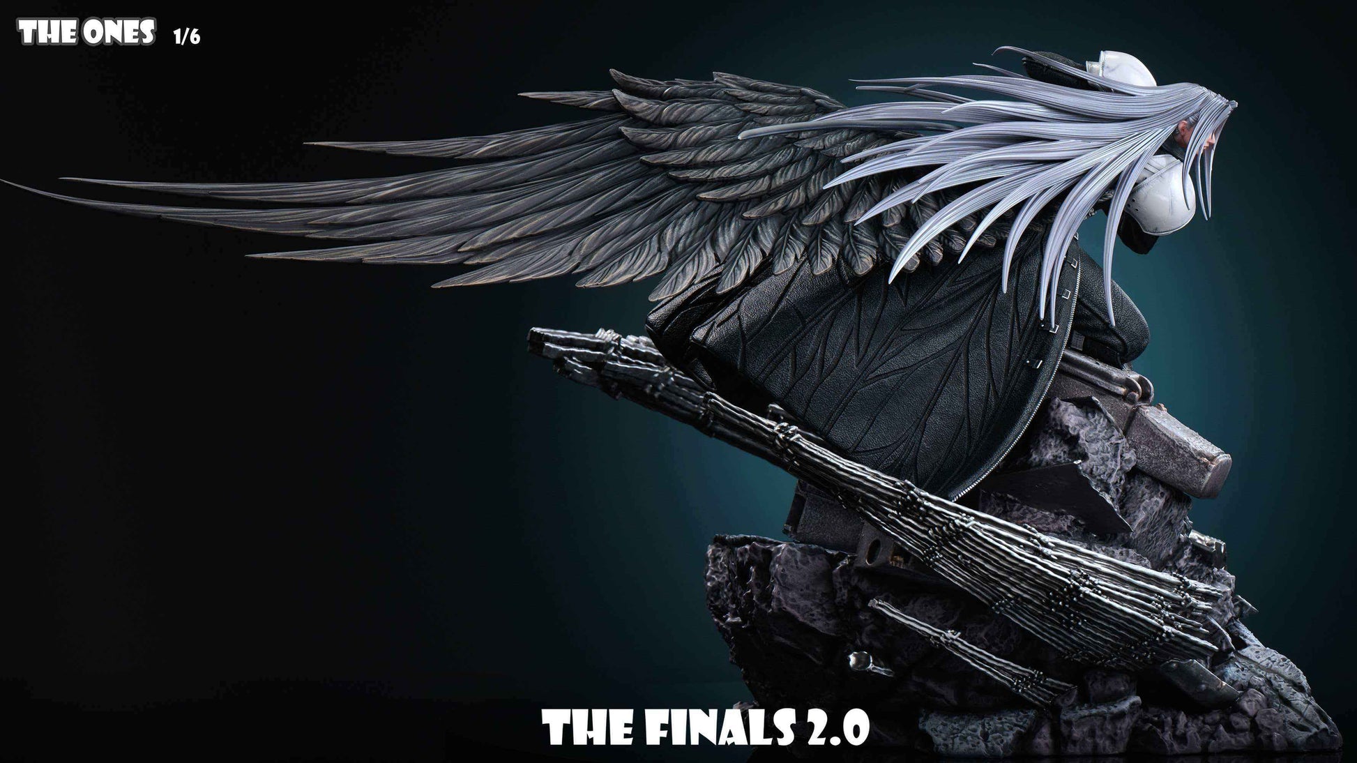 Final Fantasy TheOnes & FanArt Studio FF7 Cloud & Sephiroth Fate Battle 1/6 Resin Statue