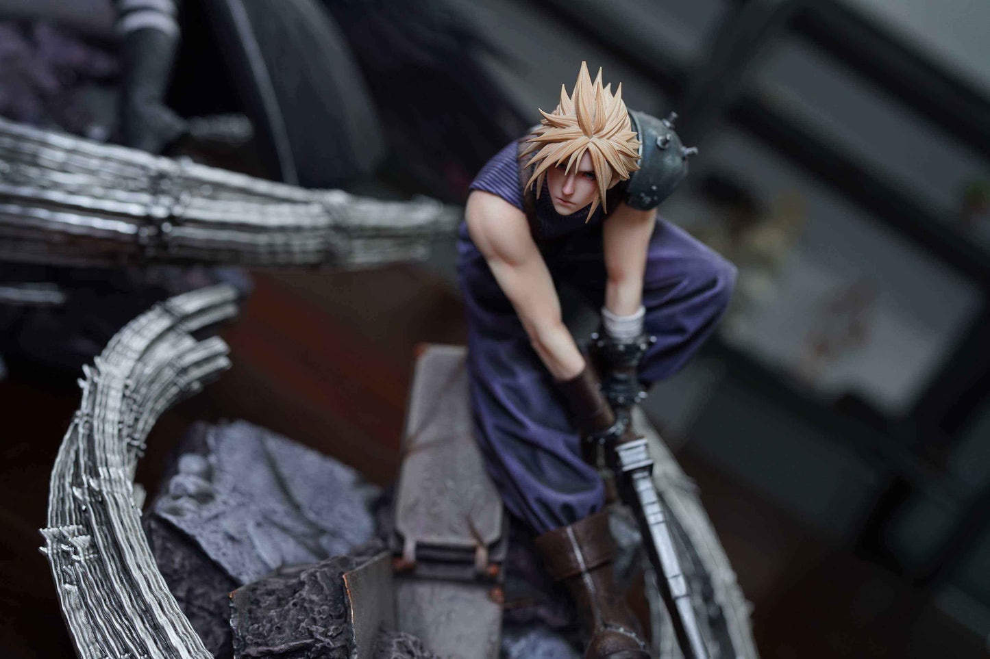 Final Fantasy TheOnes & FanArt Studio FF7 Cloud & Sephiroth Fate Battle 1/6 Resin Statue