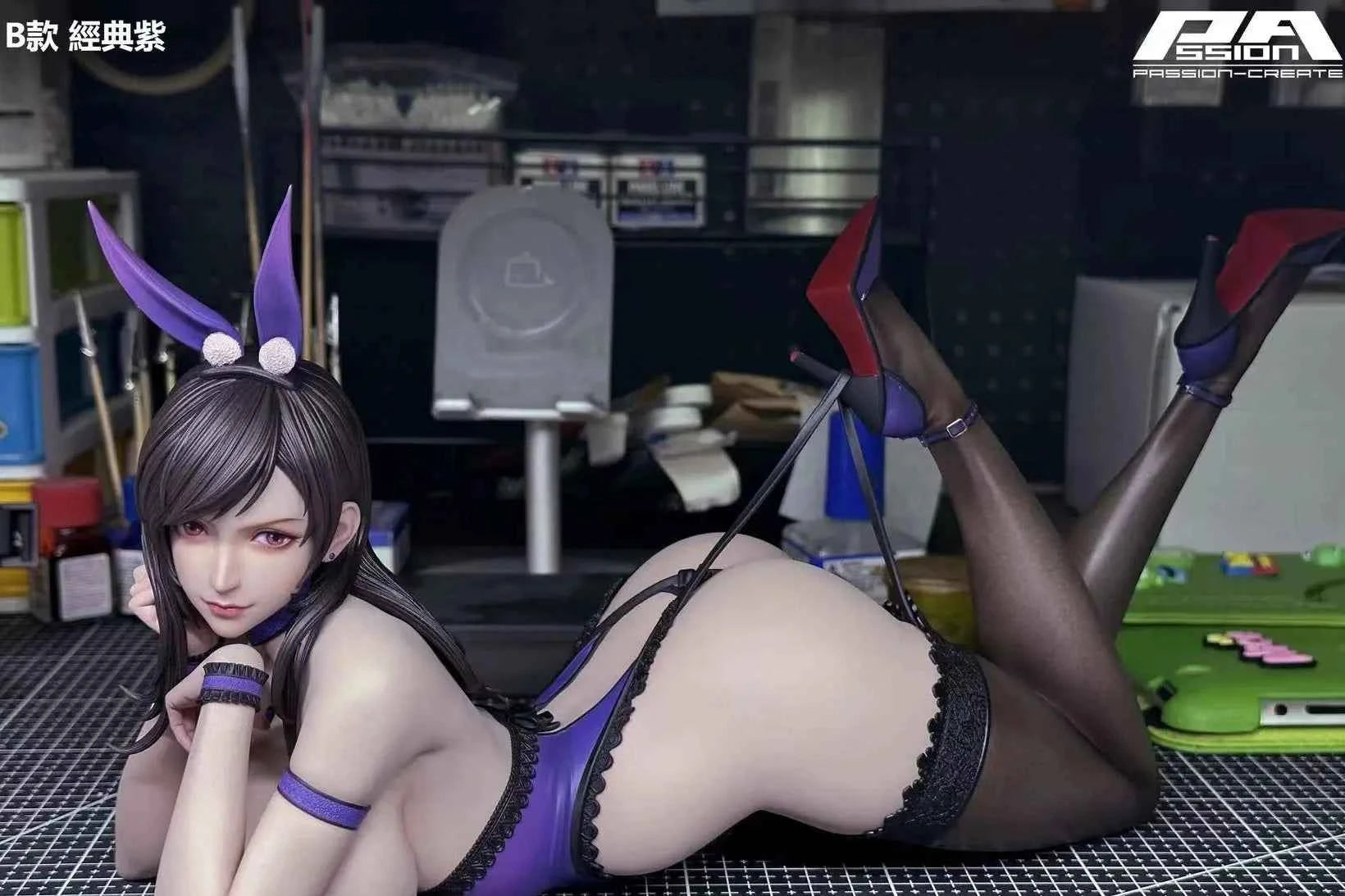 Final Fantasy PA Create Studio Tifa Lockhart 1/4 Resin Statue