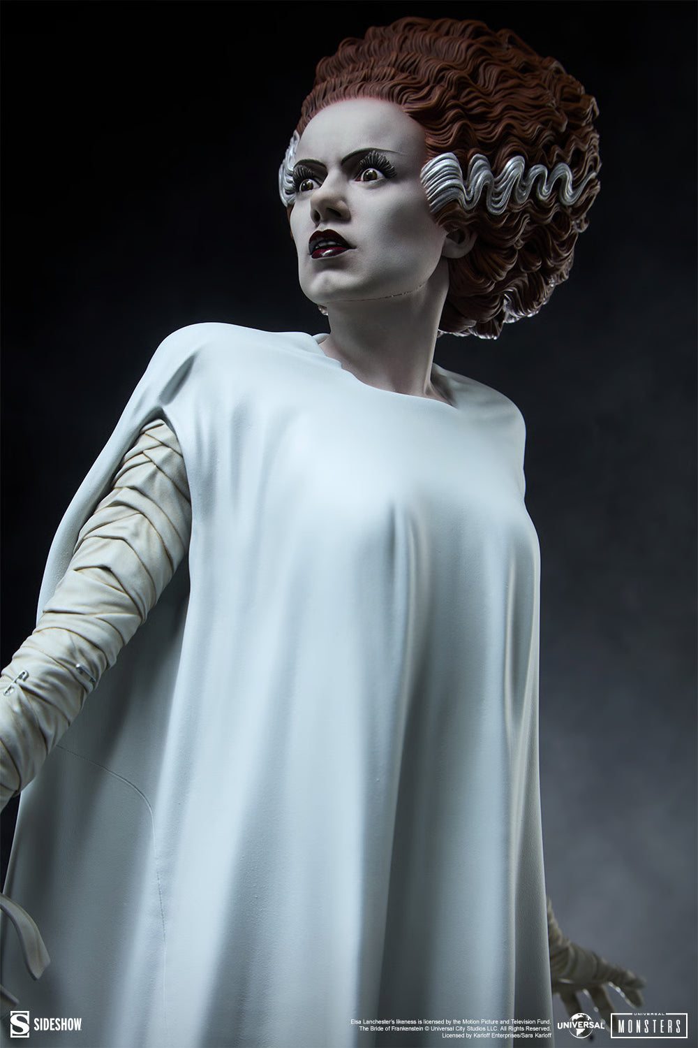 Frankenstein Sideshow Collectibles The Bride of Frankenstein (1935) Licensed Resin Statue
