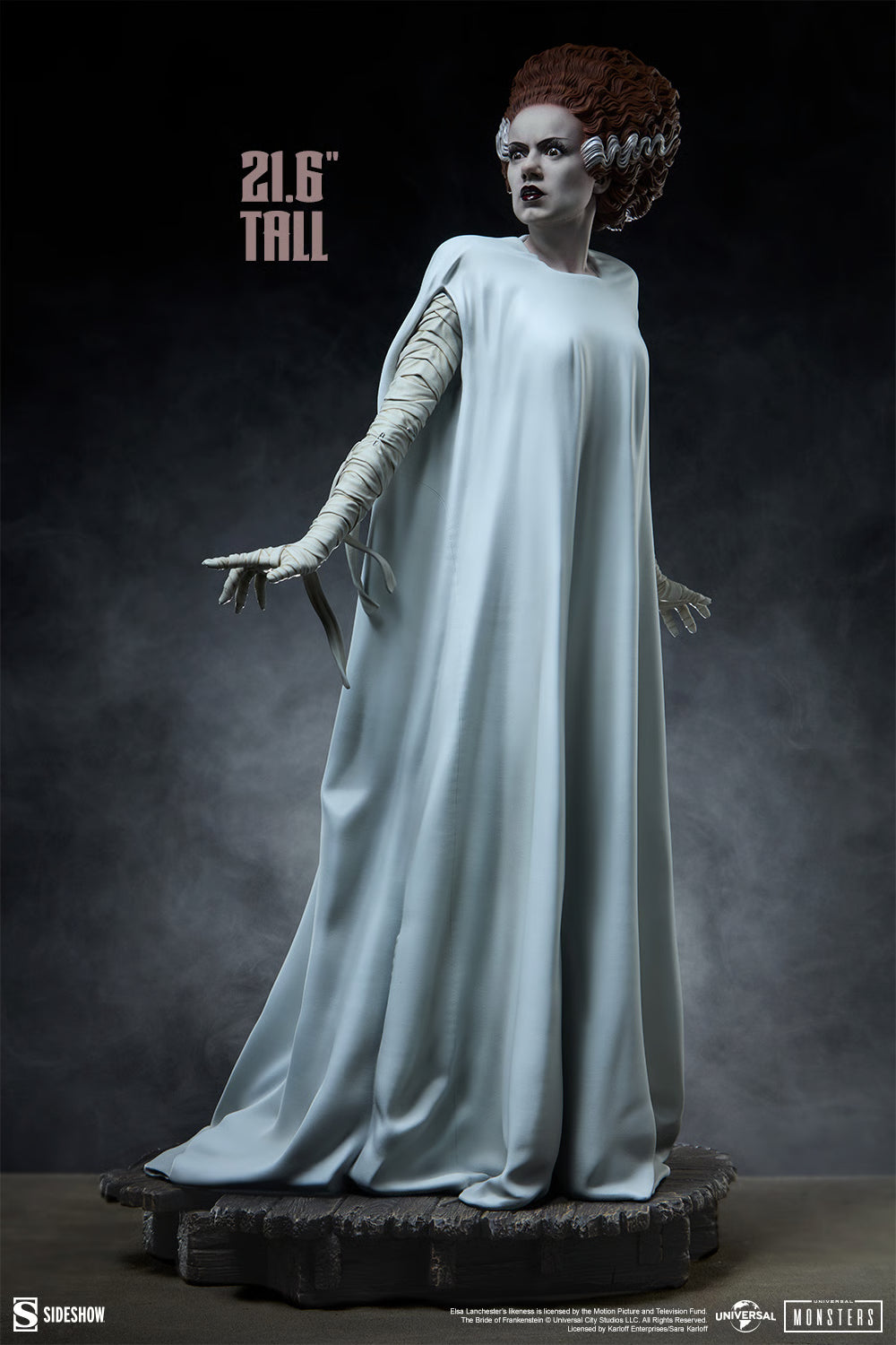 Frankenstein Sideshow Collectibles The Bride of Frankenstein (1935) Licensed Resin Statue