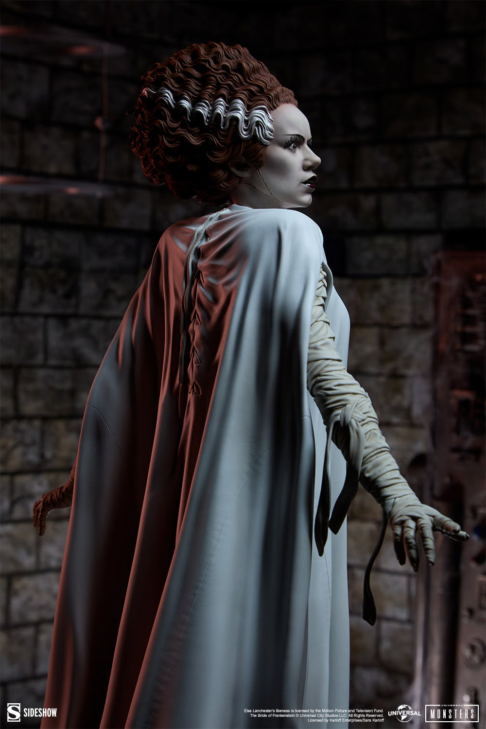Frankenstein Sideshow Collectibles The Bride of Frankenstein (1935) Licensed Resin Statue