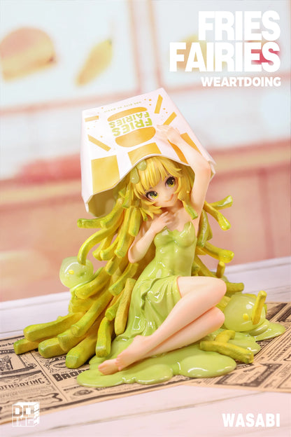 Fries Fairies WeArtDoing Original Tomato & Wasabi Seaweed Designer Licensed Resin Statue Statue
