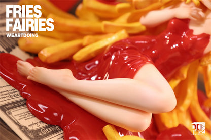 Fries Fairies WeArtDoing Original Tomato & Wasabi Seaweed Designer Licensed Resin Statue Statue