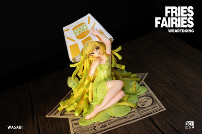 Fries Fairies WeArtDoing Original Tomato & Wasabi Seaweed Designer Licensed Resin Statue Statue