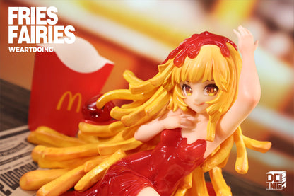 Fries Fairies WeArtDoing Original Tomato & Wasabi Seaweed Designer Licensed Resin Statue Statue