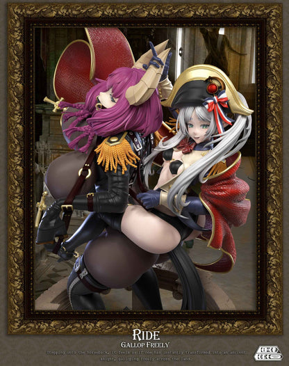Frieren: Beyond Journey's End Demon Core Studio Frieren & Aura Napoleon Cosplay Resin Statue - Santoryu Resins Collectors