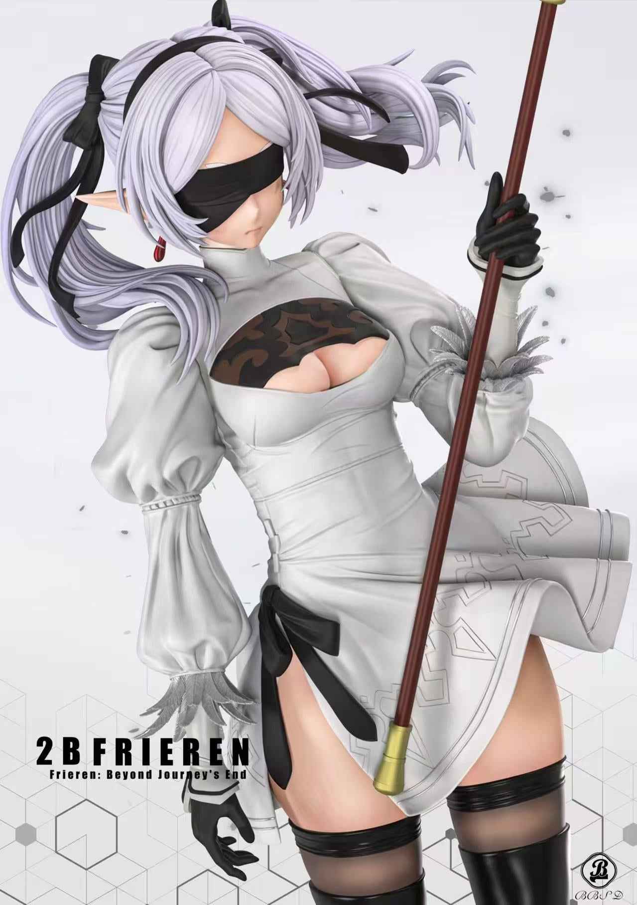 Frieren Beyond Journeys End BBSD Studio Frieren Cosplay 2B 1/6 Resin Statue