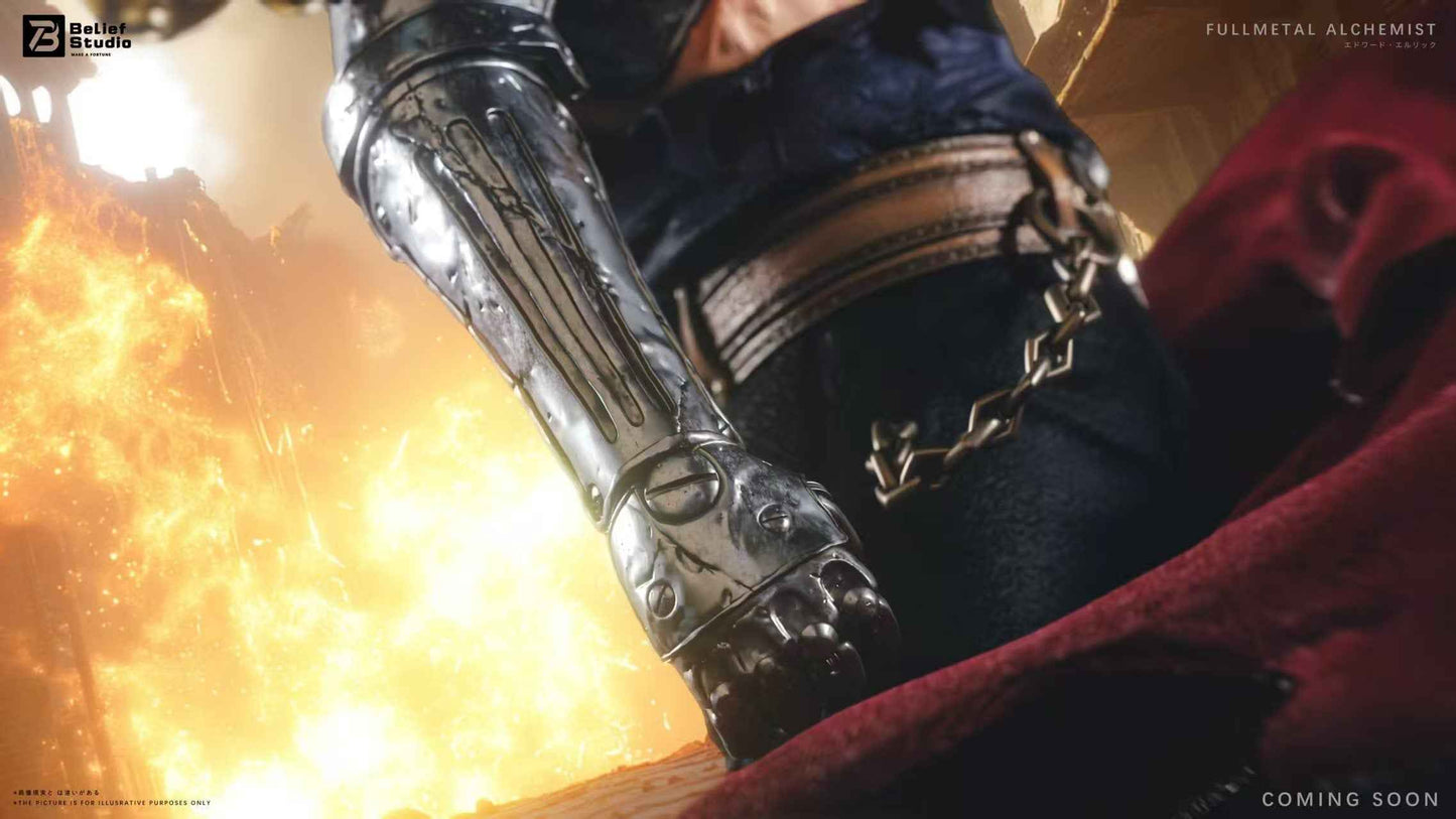 Fullmetal Alchemist Belief Studio Edward Elric Resin Statue (PayPal Fees and Shipping Costs Included)