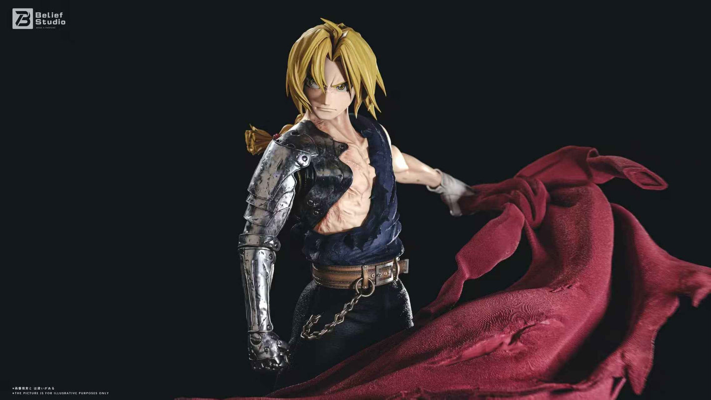 Fullmetal Alchemist Belief Studio Edward Elric Resin Statue (PayPal Fees and Shipping Costs Included)