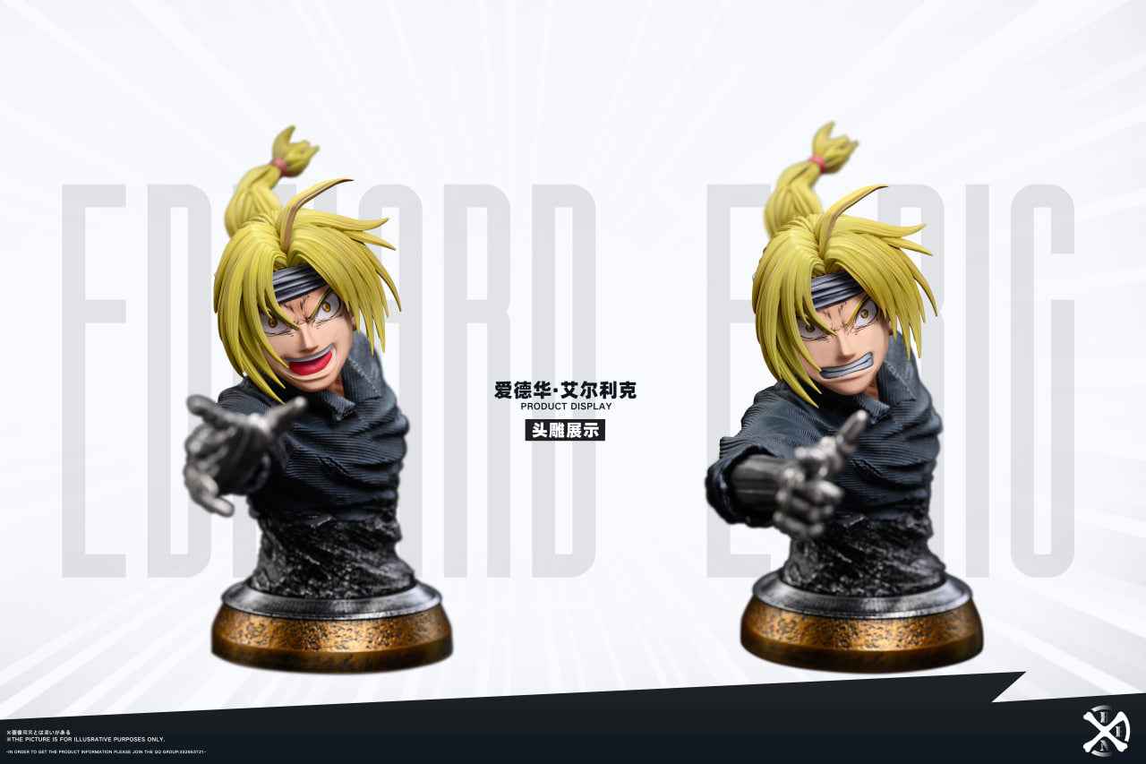 Fullmetal Alchemist Bone Studio Edward Elric & Alphonse Elric Resin Statue