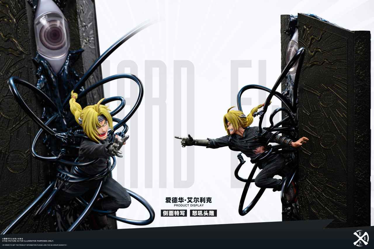 Fullmetal Alchemist Bone Studio Edward Elric & Alphonse Elric Resin Statue