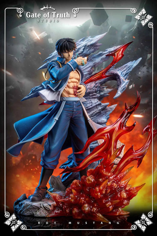 Fullmetal Alchemist Gate of Truth Studio Roy Mustang Resin Statue