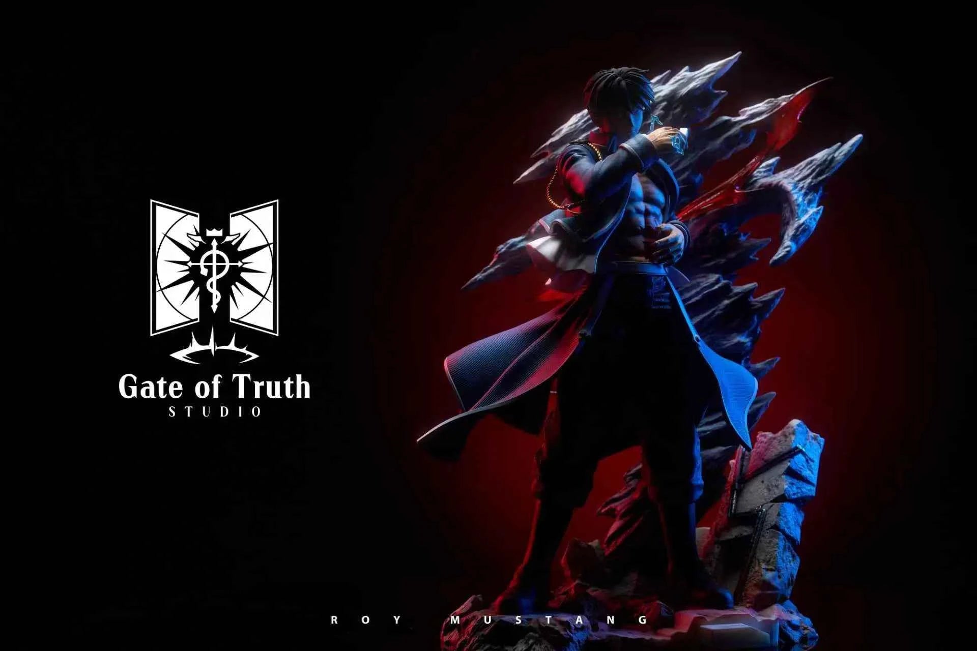 Fullmetal Alchemist Gate of Truth Studio Roy Mustang Resin Statue