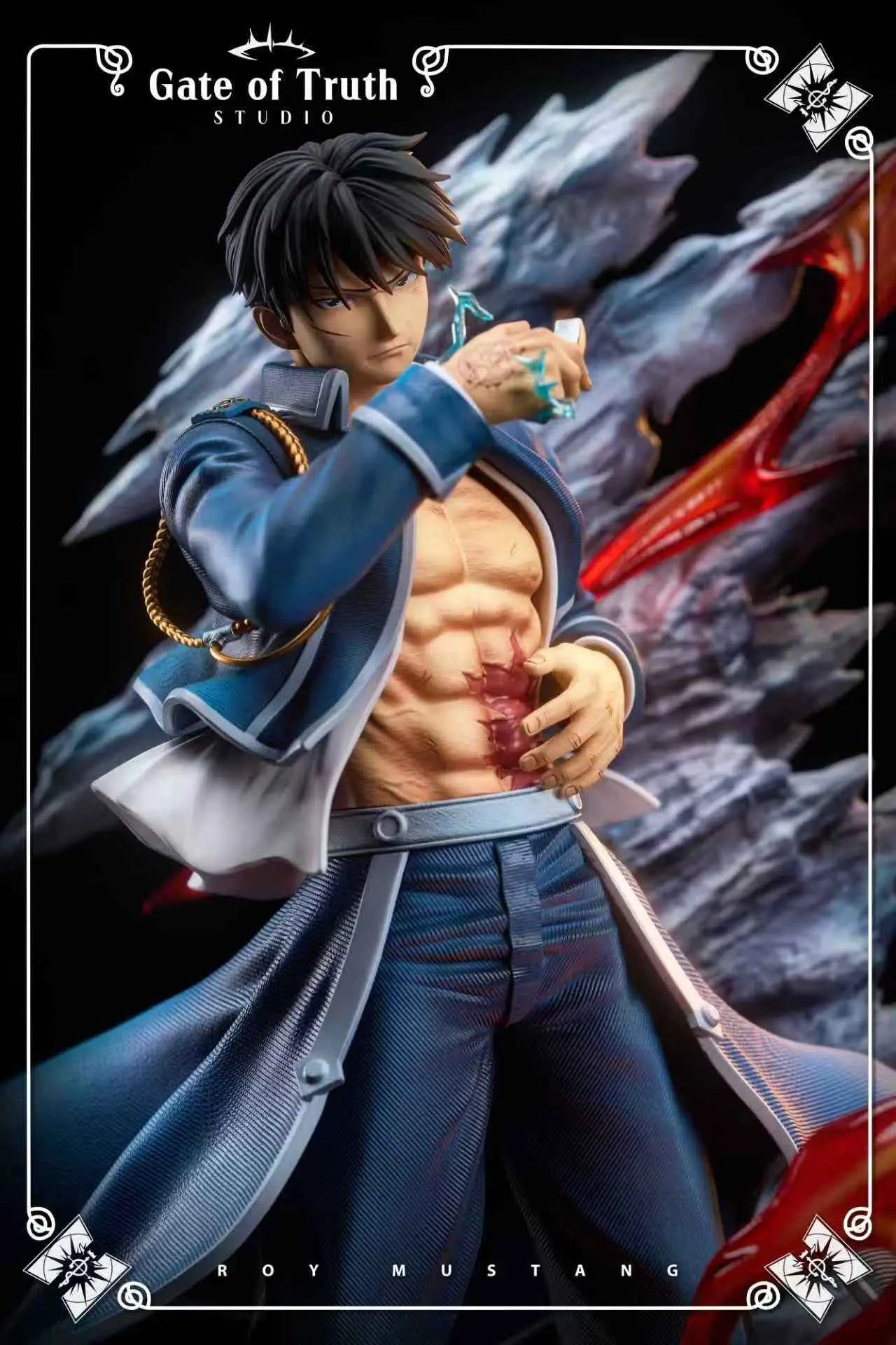 Fullmetal Alchemist Gate of Truth Studio Roy Mustang Resin Statue