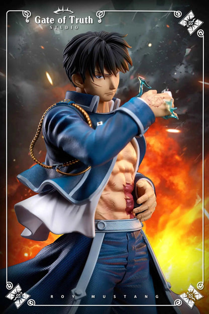 Fullmetal Alchemist Gate of Truth Studio Roy Mustang Resin Statue