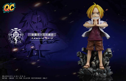 Fullmetal Alchemist Qi Chen Studio Edward Elric & Alphonse Elric Resin Statue