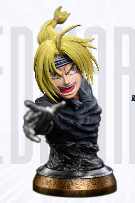 Fullmetal Alchemist Bone Studio Edward Elric & Alphonse Elric Resin Statue
