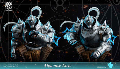 Fullmetal Alchemist Mask Studio Alphonse Elric Resin Statue
