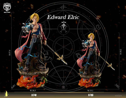 Fullmetal Alchemist Mask Studio Edward Elric Resin Statue