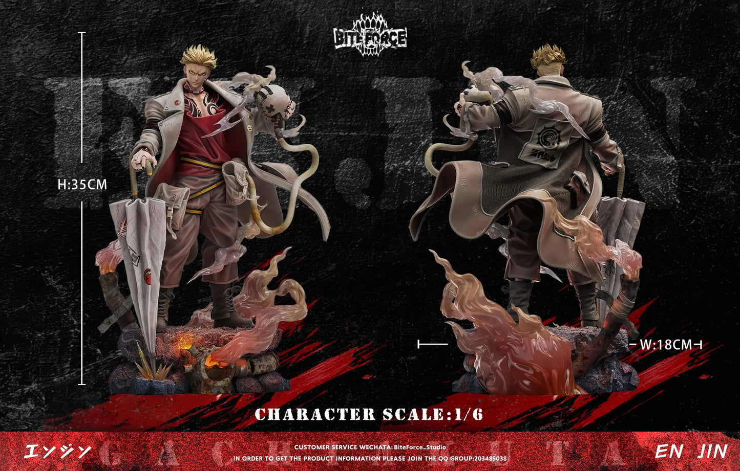 Gachiakuta BiteForce Studio Enjin Resin Statue