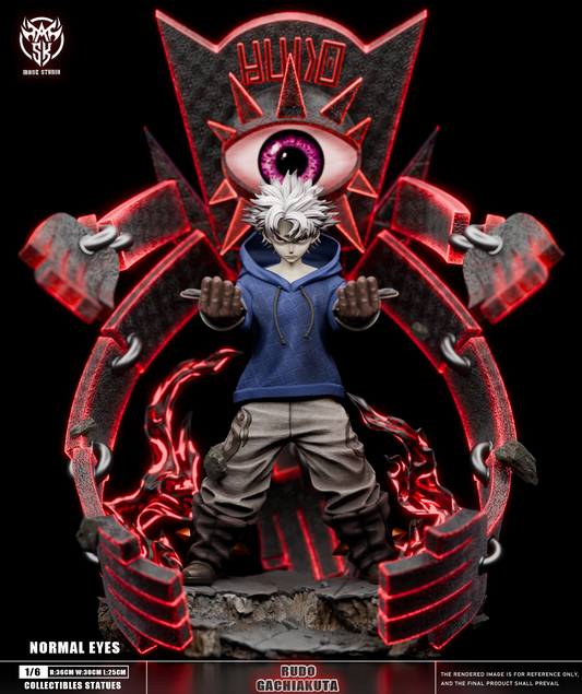 Gachiakuta Mask Studio The Abyssal Berserker Rudo Surebrec Resin Statue