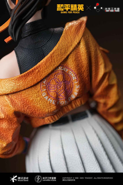 Game for Peace Light Year Studio Ghillie & Level 3 Helmet Man Captain 1/6 Licensed Resin Statue