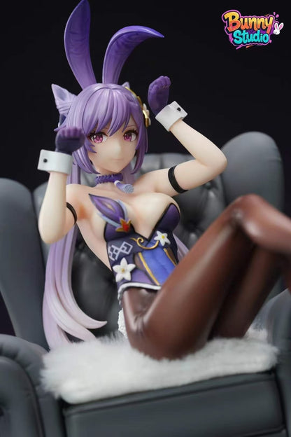 Genshin Impact Bunny Studio Keqing & Mona & Yoimiya & Eula & Jean Resin Statue