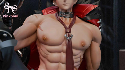 Genshin Impact Pinksoul Studio Wriothesley Resin Statue
