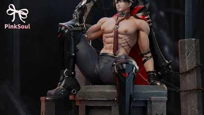 Genshin Impact Pinksoul Studio Wriothesley Resin Statue